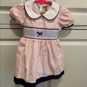 Beaufort bonnet company bow dress. EUC. Size 12-18 month.